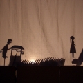 Gemeinsame Aufführung Schattentheater