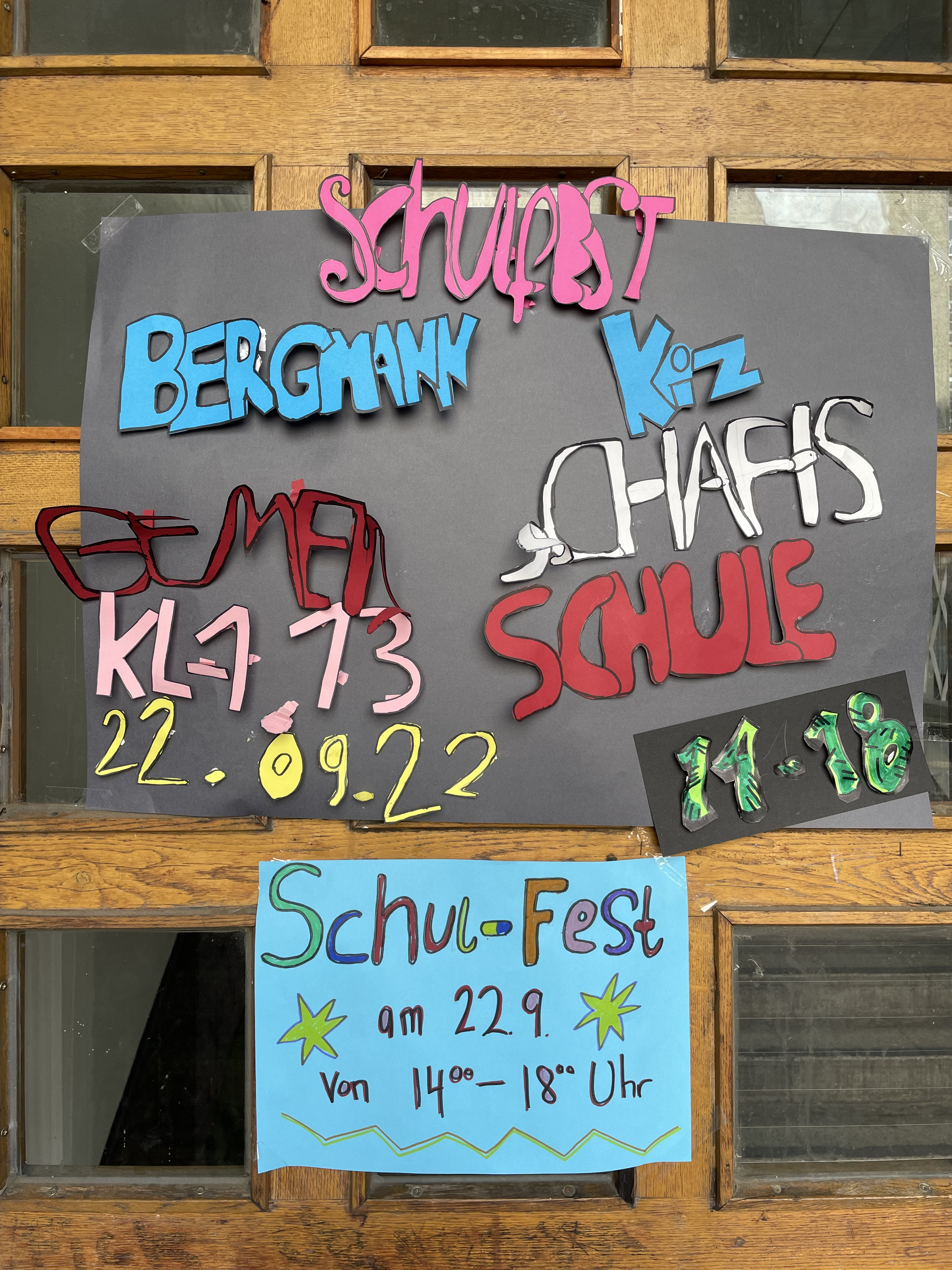 Schulfest Bergmann-Kiez-Gemeinschaftsschule.